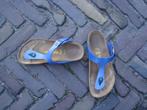 GRATIS VERZENDEN LUXE BLAUWE GIZEH BIRKENSTOCKS MT 37, Kleding | Dames, Schoenen, Slippers, Birkenstock Gizeh 37, Zo goed als nieuw