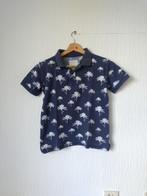 Mango navy polo met print maat 140, Verzenden, Nieuw, Mango, Shirt of Longsleeve