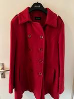 Rode cashmere dames jas, Kleding | Dames, Jassen | Winter, Ophalen of Verzenden, Zo goed als nieuw, Maat 38/40 (M), Rood