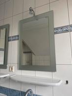 Gratis - 2 badkamer spiegels met verlichting, Ophalen, Overige typen, 50 tot 100 cm, Zo goed als nieuw