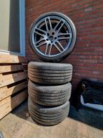 215 45 18 Bridgestone 5x112, Ophalen of Verzenden, Zo goed als nieuw