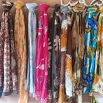 100% zuiver zijde sjaals met patronen nieuw! vintage, Maat 46/48 (XL) of groter, Nieuw, Ophalen of Verzenden, Vintage