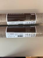 Nieuw 2x Casamance Le Velours Johara 74390676, Huis en Inrichting, Stoffering | Behang, Ophalen of Verzenden, 10 tot 25 m², Beige