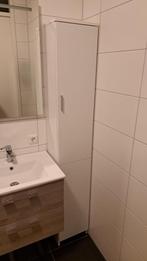 Livarno Home witte opbergkast Liverpool, Huis en Inrichting, Badkamer | Badkamermeubels, Ophalen, (Half)hoge kast, Minder dan 50 cm