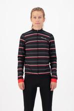 Fietsjack winter Rogelli Stripe Zwart/Rood, S, Verzenden, Nieuw, Dames