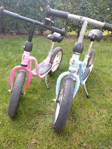 Loopfietsen 12 inch Puky: roze en blauw beschikbaar voor biedingen