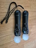 2 Originele PlayStation move controllers ps4 of ps3, Ophalen of Verzenden, Zo goed als nieuw, Vanaf 3 jaar