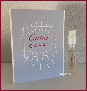 Carat parfum sample proefje tester monster beschikbaar voor biedingen