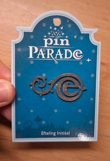 Efteling Pin Initiaal E - Verzamelaarsitem! beschikbaar voor biedingen