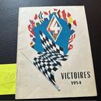RENAULT 4 - Victoires 1954 - Rally (#20), Verzenden, Gelezen, Renault