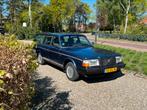 Nette Volvo 240 2.0 Polar U9 1993 met boekjes., Auto's, Volvo, 4 cilinders, Blauw, Origineel Nederlands, Stationwagon