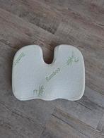 Bamboe Zitkussen - Steun en Comfort, Huis en Inrichting, Stoelen, Wit, Ophalen of Verzenden, Zo goed als nieuw, Eén