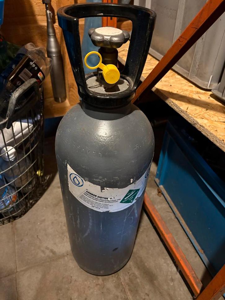CO2 Cilinder 10kg vol, Witgoed en Apparatuur, Bruiswatermachines, Niet werkend, Ophalen