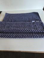 Vandyck Houston badmat 70x130cm, Huis en Inrichting, Badkamer | Badtextiel en Accessoires, Ophalen, Zo goed als nieuw, Blauw, Badmat