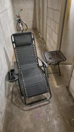 2 x Buitenstoelen, Tuin en Terras, Ophalen, Zo goed als nieuw, Metaal, Inklapbaar