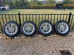 superset: winterbanden met aluminium Borbet velgen, Auto-onderdelen, Banden en Velgen, 18 inch, Gebruikt, Banden en Velgen, 235 mm