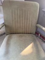 4 Stoere Groene Fauteuils - Industrieel, Gebruikt, Overige kleuren, Ophalen of Verzenden, Vier