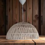 Hanglamp, cremewit, Huis en Inrichting, Lampen | Hanglampen, Overige materialen, Ophalen of Verzenden, Zo goed als nieuw, Modern