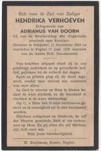 Hendrika Verhoeven 1863 Schijndel + 1938 Veghel, 74 jaar, Verzenden