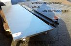 Verticale designradiator 520x1820 inox met inox plaat, Doe-het-zelf en Verbouw, Ophalen, Radiator, Nieuw, Minder dan 60 cm