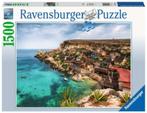 Ravensburger: Popeye Village, Malta 1500 stukjes, Ophalen of Verzenden, 500 t/m 1500 stukjes, Nieuw