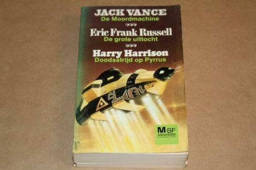 SF-sterren van Vance, Russell en Harrison !!, Boeken, Science fiction, Gelezen, Ophalen of Verzenden