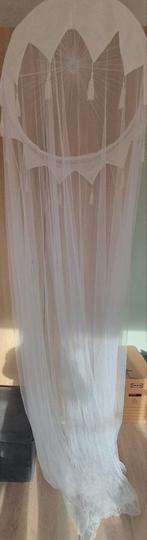 Klamboe wit met kwastjes, Ophalen of Verzenden, Gebruikt