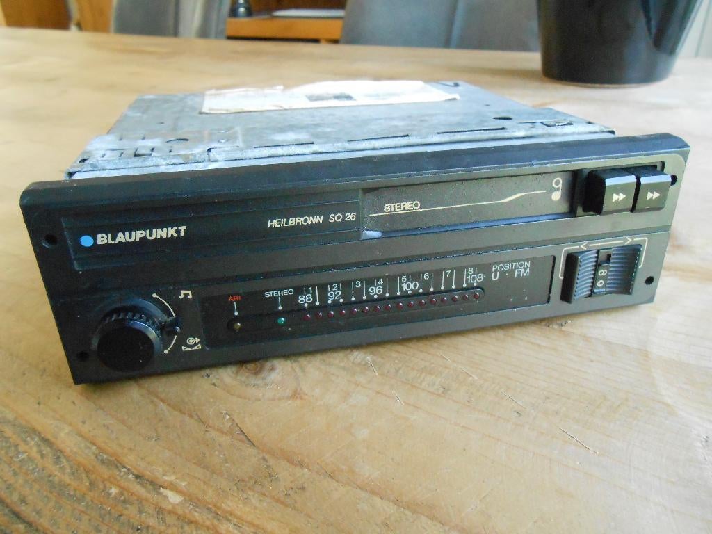 blaupunkt heilbron FM 12V oldtimer youngtimer radio, Ophalen of Verzenden, Gebruikt