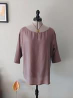 Diega taupe bruine blouse mt. L, Bruin, Maat 42/44 (L), Ophalen of Verzenden, Zo goed als nieuw