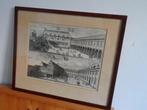 Jongens burger weeshuis, Antiek en Kunst, Kunst | Etsen en Gravures, Ophalen