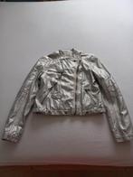 DAMES JASJE - ZILVERKLEURIG, Kleding | Dames, Overige kleuren, Maat 46/48 (XL) of groter, Ophalen of Verzenden, Zo goed als nieuw