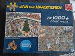 Jan van Haasteren kerst 2x 1000 "kerstkoopjes/black friday", Hobby en Vrije tijd, Denksport en Puzzels, Ophalen