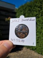 Byzantijnse Bronzen Munt - John I, Christus Buste, Ophalen of Verzenden