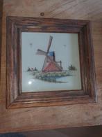 Makkumer Tegel Spinnekop molen, Antiek en Kunst, Kunst | Schilderijen | Klassiek, Ophalen of Verzenden