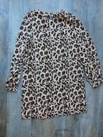 Jurk bruin panterprint maat 38 jurkje Esmara by Heidi Klum, Kleding | Dames, Maat 38/40 (M), Bruin, Ophalen of Verzenden, Zo goed als nieuw