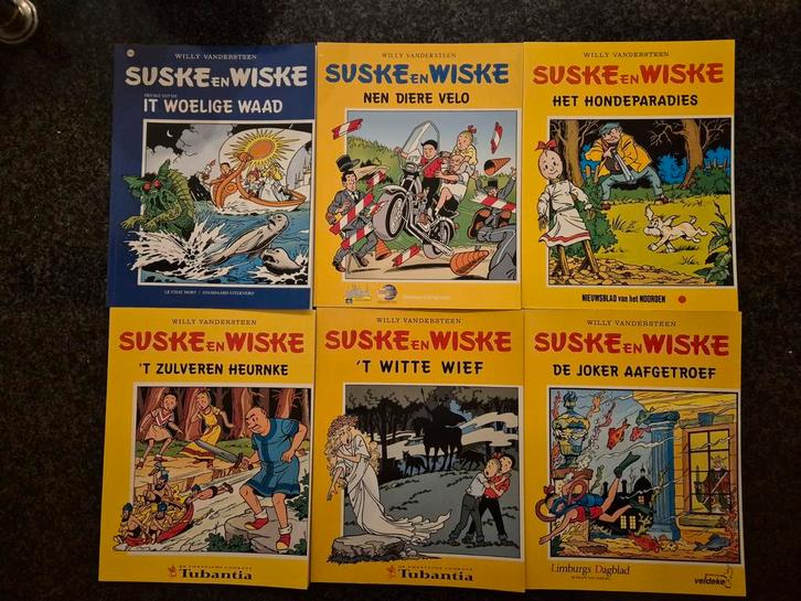 Suske en Wiske verschilende Dialect edities, Boeken, Stripboeken, Zo goed als nieuw, Meerdere stripboeken, Ophalen of Verzenden