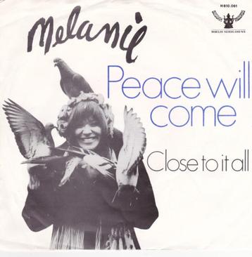 Melanie - Peace Will Come (Single) beschikbaar voor biedingen