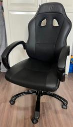 Bureaustoel / gamestoel - zwart, Huis en Inrichting, Ophalen, Gebruikt, Zwart, Gaming bureaustoel