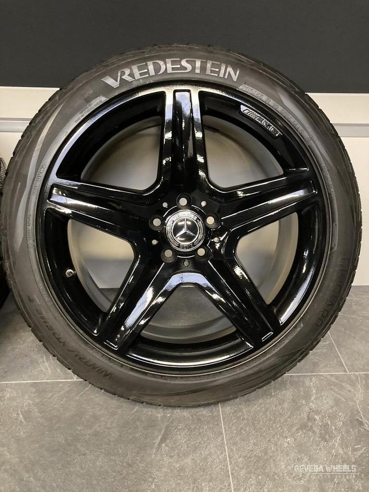 19” originele Mercedes GLA W156 AMG velgen + winterbanden, Auto-onderdelen, Banden en Velgen, Banden en Velgen, Winterbanden, 19 inch