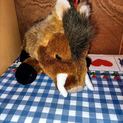 Wild zwijn knuffel Frits Struis Apeldoorn 24 cm lang, Kinderen en Baby's, Speelgoed | Knuffels en Pluche, Ophalen of Verzenden