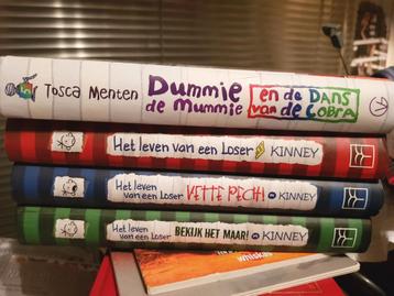 Boeken: Loser, Dummie, Efteling, Juf Rommelkont, Flits beschikbaar voor biedingen