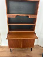 Mooie vintage secretair kast, Ophalen, Gebruikt