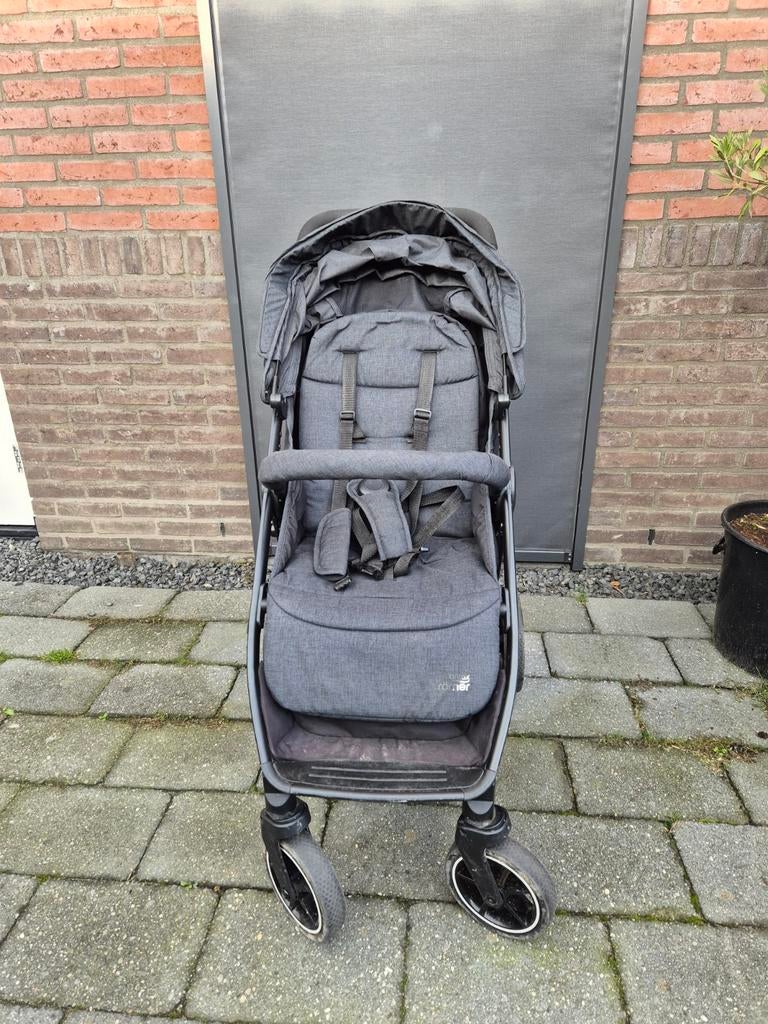 Britax Römer Buggy - Grijs/Antraciet, Verstelbare duwstang, Zo goed als nieuw, Ophalen, Kinderwagen