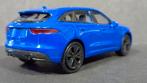 Jaguar F type blue 1;36 Welly Pol, Zo goed als nieuw, Verzenden