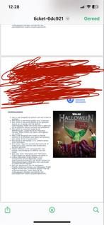 Walibi fright night, Tickets en Kaartjes, Eén persoon, Ticket of Toegangskaart
