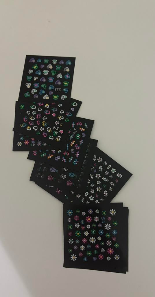 Nagel sticker’s, Ophalen of Verzenden, Zo goed als nieuw, Overige kleuren, Overige typen