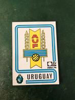 Panini plaatje embleem Uruguay WK 1974 #215, Ophalen of Verzenden