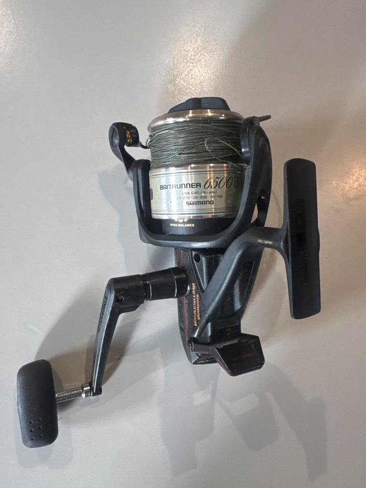 Shimano Baitrunner 6500B Molen, Watersport en Boten, Hengelsport | Karpervissen, Gebruikt, Molen, Ophalen of Verzenden
