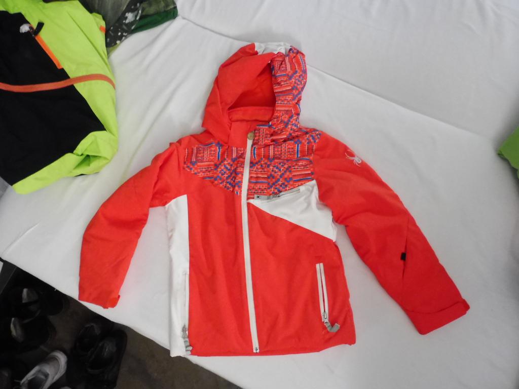 Toffe Spyder skijas mt 10 140 ski jas winterjas winter, Kinderen en Baby's, Ophalen, Zo goed als nieuw, Meisje, Jas