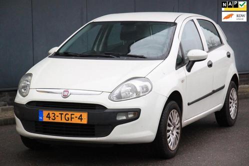 Fiat Punto Evo 1.4 Natural Power Active Cng/Airco/Elek-Pakke, Auto's, Fiat, Te koop, Punto EVO, ABS, Airbags, Airconditioning